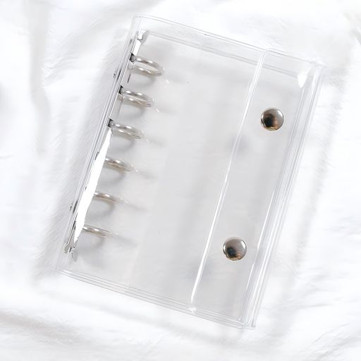 シール帳バインダーA6M5A73サイズ選べるクリアシールバインダーシール帳透明女の子向け手帳・アルバム..