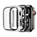 【2色セット】コンパチブルアップルウォッチカバー42MM46MM41MM40MM44MM45MMレディース、コンパチブルAPPLEWATCHケース1098756...