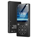 MP3プレーヤー64GB大容量Bluetooth5.0HIFI音質スピーカー内蔵2.4インチ大画面SDカード対応最大128GBまで拡張可能多機能mp3プレイヤー