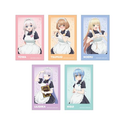 TVアニメ「ワンルーム、日当たり普通、天使つき。」描き下ろしメイドver.インスタントカメラ風イラスト..