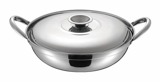 カクセー卓上鍋いっしょく鍋17cm1人用鍋の素1食分両手鍋ガスコンロHI対応軽量ステンレス製サビにくい四..