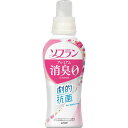 ソフランプレミアム消臭本体510mlフローラルアロマ生乾きでも菌を生ませずニオわせない柔軟剤抗菌部屋干し汗臭体臭加齢臭靴下臭