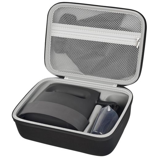 COMECASE アイロンケース パナソニック NI-FS70C/70A/60C/40B対応 衣類スチーマー収納ケース, 黒+グレ