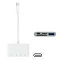 【2025新登場】Type-cカードリーダー4in1カメラリーダーSDカードリーダーUSB/Type-C/SD/TF変換アダプタOTG機能読み書き同時高速双方向データ転送急速充電Hi-Fi音質カメラリーダーiPhone16(2)