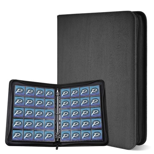 PAKESIビックリマンシールコレクションホルダーチョコシールシール用ファイル20ポケットリフィル25ペー..