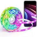 【WORKS WITH ALEXA認定】スイッチボット(SWITCHBOT) LED テープライト ALEXA RGB 調光調色 マルチカラー 1600万色 W...