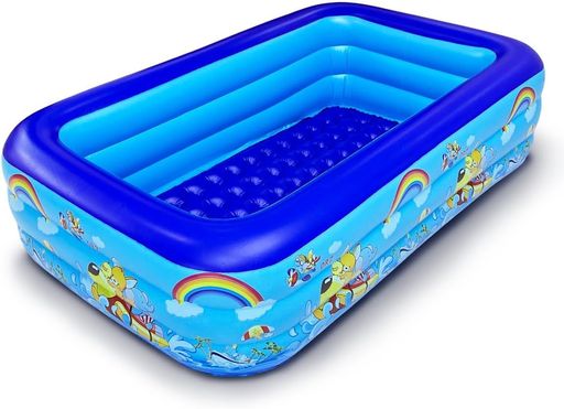 💦【大容量で家族みんなが楽しめる大型プール】 💦【安心して使いやすいPVC素材を採用】 💦【安定感のある三気室設計&amp;排水もスムーズ】 💦【水遊び以外にも使える多用途タイプ】 💦【お問い合わせしやすい安心サポート付き】