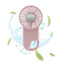 VERILADYハンディファン冷却ハンディファン携帯扇風機クーラー冷却プレート搭載3段階風量冷却モードType-C充電長時間稼働静音掛ける収納簡単小型扇風機ミニ扇風機熱中症対策手持ち/卓上/…