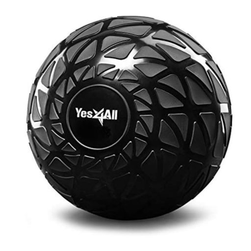 ”Yes4Allスラムボール、PVC製ノンバウンドメディシンボール、トレーニング用加重ボール、滑り止めテクスチャー加工、ホームジムに最適、3kg〜10kg”