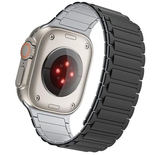 シリコンマグネットコンパチブルアップルウォッチバンドUltra2sese29876543レディースメンズ、コンパチブルAppleWatchバンド49mm40mm...
