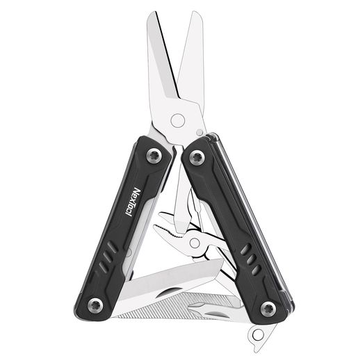 NEXTOOLMINISAILORSCISSORޥġ10IN1¿ǽڥʥեɥ饤СڤϥSIMɥԥμ곰޾...