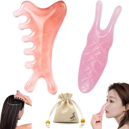 4in1多目的マッサージ顔なめくじカッサかたつむりかっさ鼻を高くするグッズかっさ棒フェイスマッサージツボ押し全身スレイピング用自宅エステツボ押しすっきりフェイスラインでリラ…