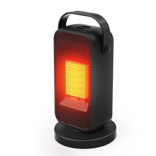 【2025年新進化!2秒即速暖・省エネセラミックヒーター】小型大風量電気ファンヒーター3段階温度調節コンパクトミニセラミックファンヒ..