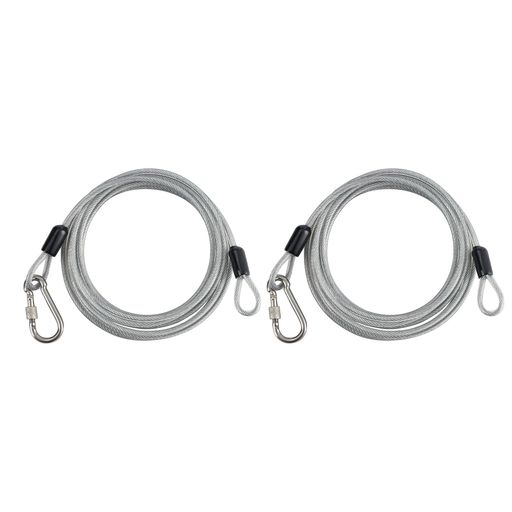 Ailenlan���ȥ磻�䡼ž���ɻߥ磻�䡼�磻�䡼���å�-2�ܥ��å�ľ��5mmĹ��3m�ӥˡ�����ʤ����ӥ��դ������ɻ���ɻߥ������ƥ��磻�䡼DIY�Х�����ž�ֱ�Ĺ�磻�䡼���֥�롼�ץ��