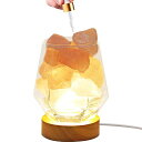 YUYAKESHIアロマアロマストーンガラスカップ天然水晶アロマライト空気浄化クリスタルアロマオイル用玄関インテリア(ピンククリスタル)