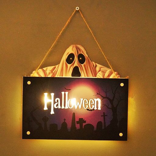 ハロウィン飾りled吊り下げ式ライト装飾壁ドア玄関飾りパーティーグッズhalloweendecoration