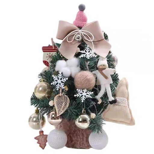 Mugxnemクリスマスツリー33cm卓上クリスマスツリーセットミニクリスマスツリーLEDイルミネーションオー..