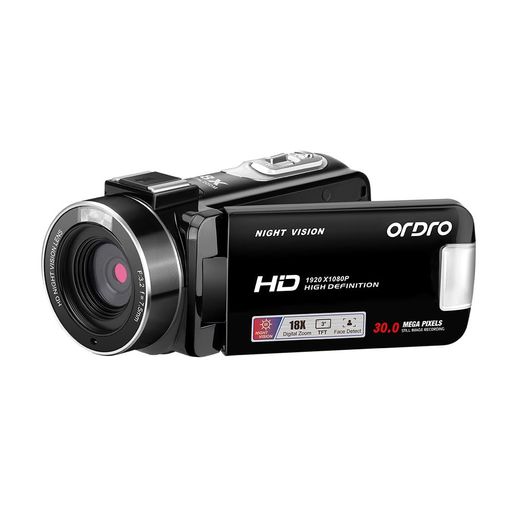 ORDRO B320 ӥǥ 1080P 30 FPS 쥳 եHD 30 MP 18 Xǥ륺५顢YOUTUBE...