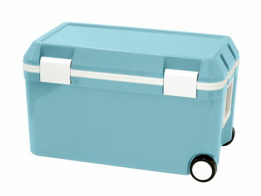 JEJアステージフタが外せてお手入れ簡単クーラーボックスフォレスクルーセラドンブルー46L日本製[幅635..