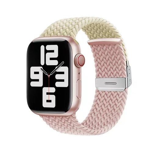 コンパチブル APPLE WATCH バンド アップルウォッチ バンド 長さ簡単調節 工具不要 ブレイデッドソロループ IWATCH ULTRA/SERIES SE 8 7 6 5 4 3 2 1対応 APPLE WATCH 38MM/40MM/41MM