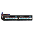 HRB 12S 5000MAH 44.4V 50C EC5リチウムポリマー電池互換RC自動車、RC航空機、RCヘリコプター、RC四回転翼機