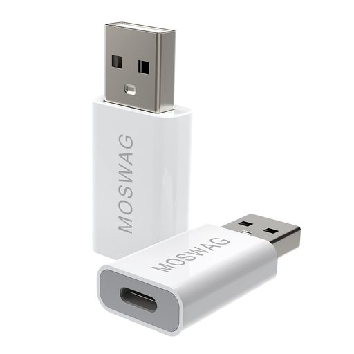 MOSWAGUSB-USBCアダプタTYPEC(メス)からUSB(オス)変換アダプタIPHONE15141312MINIPROMAXIPADGALAXY