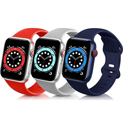 3本セット APPLE WATCH バンド コンパチブル アップルウォッチバンド 男女兼用 スポーツバンド 交換ベルト シリコン製 柔らかい 通気 IWATCH SERIES SE/7/6/5/4/3/2/1に対応45MM 44MM 42MM 41MM 3本セット APPLE WATCH バンド コンパチブル アップルウォッチバンド 男女兼用 スポーツバンド 交換ベルト シリコン製 柔らかい 通気 IWATCH SERIES SE/7/6/5/4/3/2/1に対応45MM 44MM 42MM 41MM