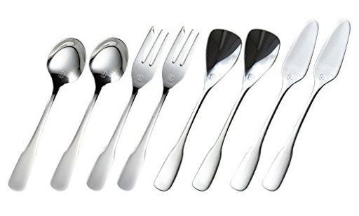 KEVNHAUNケヴンハウン燕三条で職人が1本1本作っているカトラリーセットティータイムペア8本セットティ..