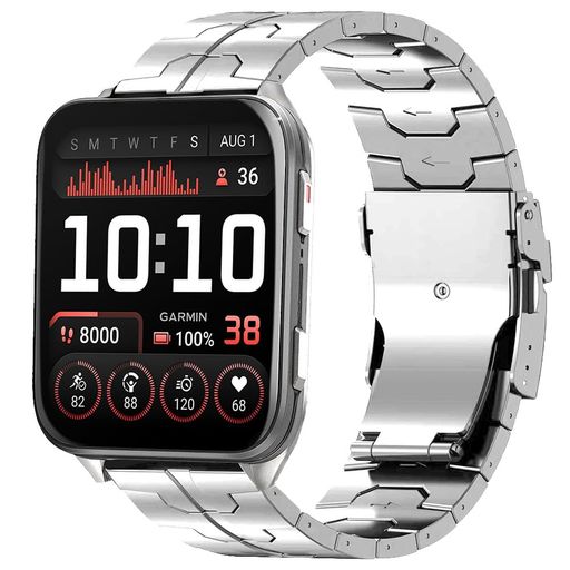 【対応モデル】この24mmチタンバンドはGarmin Venu X1にのみ対応します。他のデバイスには対応していません。購入前にデバイスを確認してください。 【軽量デザイン】Garmin Venus X1 バンドはチタン製なので、見た目は高級感がありながらも非常に軽く、お仕事中つけっぱなしにしていても、長時間着けていても疲れにくいです。 【クイックリリース設計】チタン時計バンドはクイックレバーがついております。レバーをスライドさせることにより、お手軽にベルトを交換できます。また、ベルトの着脱を専用工具を使わずにできるので、腕時計本体に傷をつける心配もありません。 【チタン製】バンドは錆びにくく、腐食しにくい特徴を持っています。スタイルと機能性の素晴らしい組み合わせで、洗練された雰囲気つくりあげています。 【金属アレルギーフリー】このバンドは表面に膜を生成して金属イオンを溶出させない性質を持っています。他の金属よりも金属アレルギーを引き起こしにくいです。金属アレルギーの方でも安心して身につけることができます。