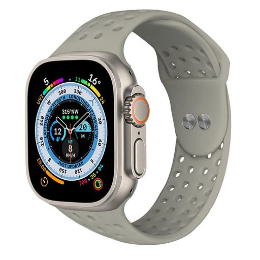 [MOXAS] コンパチブル バンド アップルウォッチ バンド 38MM 40MM 41MM 42MM 44MM 45MM 柔らかい 多孔質 通気 に対応 IWATCH SERIES 7/6/5/4/3/2/1/SE スポーツバンド
