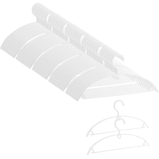 AYOハンガーすべらない洗濯ハンガー50本組収納かたくずれ防止跡がつかないハンガーおしゃれ滑らないはんがースーツハンガーパンツハンガー型崩れ防止衣類ズボン乾湿両...