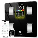 ARBOLEAF 体重計 スマホ連動 体脂肪計 体組成計 BLUETO...(4)