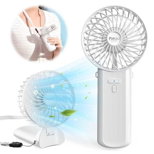 ハンディファン携帯扇風機手持ち扇風機充電式USB扇風機ハンディ扇風機小型静音4段階風量調節7枚羽根一台3役手持ち卓上首掛け扇風機ミニ扇風機小型扇風機せんぷうき扇風機DCモーター折…