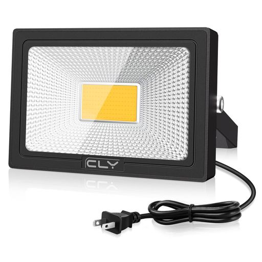 CLY LED ライト 10W 電球色 玄関ライト 常時点灯 防犯ライト フラッドライト 3000K LED作業灯 防水 広角 集魚灯 庭園灯 倉庫灯 駐車場 工事現場 店頭看板灯 省エネ 壁掛け ベランダ 廊下 屋上天井 ナイター キャンプ 夜釣り照明