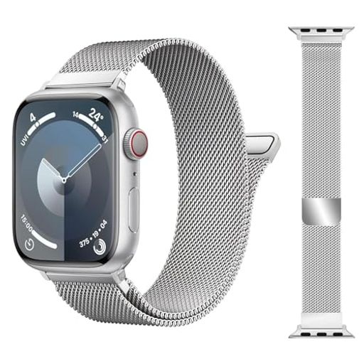ORRLBB コンパチブル APPLE WATCH バンド 49MM 45MM 44MM 42MM 41MM 40MM 38MM アップルウォッチバンド マグネットクラスプ ステンレス留め金製 無段階調節 ベルト通気 IWATCH SERIES 9 8 ORRLBB コンパチブル APPLE WATCH バンド 49MM 45MM 44MM 42MM 41MM 40MM 38MM アップルウォッチバンド マグネットクラスプ ステンレス留め金製 無段階調節 ベルト通気 IWATCH SERIES 9 8