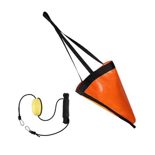 シーアンカー回収ラクラクロープねじれ防止パラシュートアンカーすぐ使える流し釣りカヤックsupサップ..