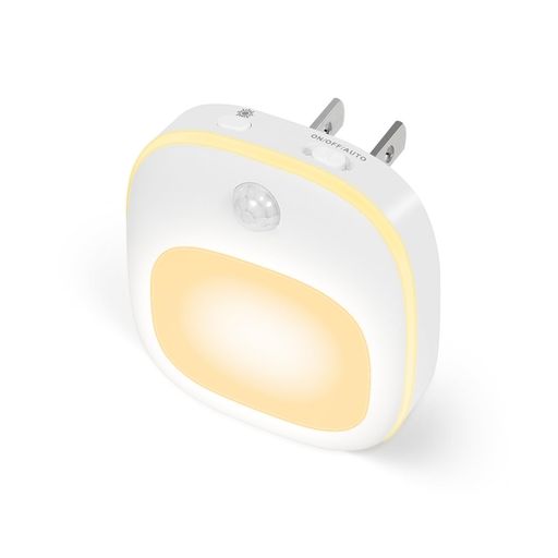 アセウイ(ASSEUI)人感センサーライトコンセント式室内用足元灯5段調光3段調色ベビー部屋・寝室・廊下・..