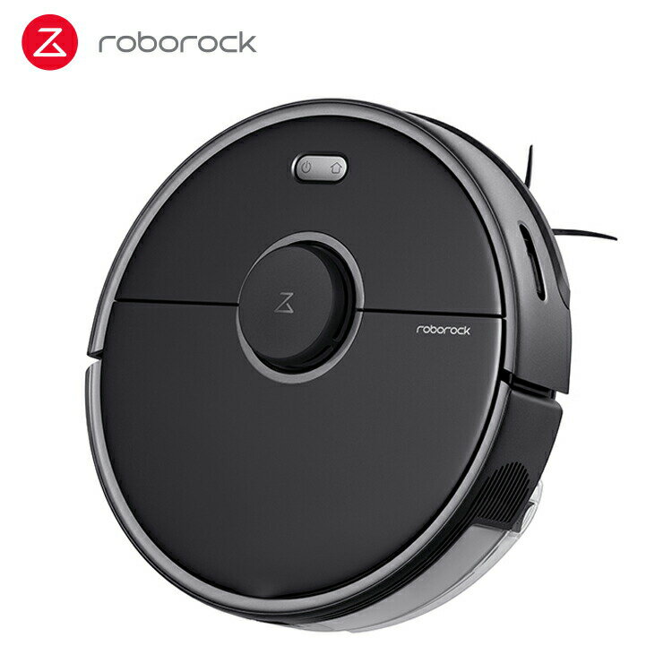 ロボット掃除機　Roborock ロボロック S5Max ブラック S5E52-04 強力な吸引力 カーペット自動認識
