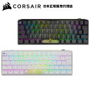 コルセア CORSAIR K70 PRO MINI WIRELESS RGB 60% メカニカル ゲーミングキーボード RGB LEDCHERRY MX SPEED キースイッチ CH-9189014/9189114-JP K70 mini WL 日本語配列 eスポーツ PC ゲーム ブラック ホワイト ワイヤレス接続 超高速応答 テンキーレス FPS TPS MMORPG