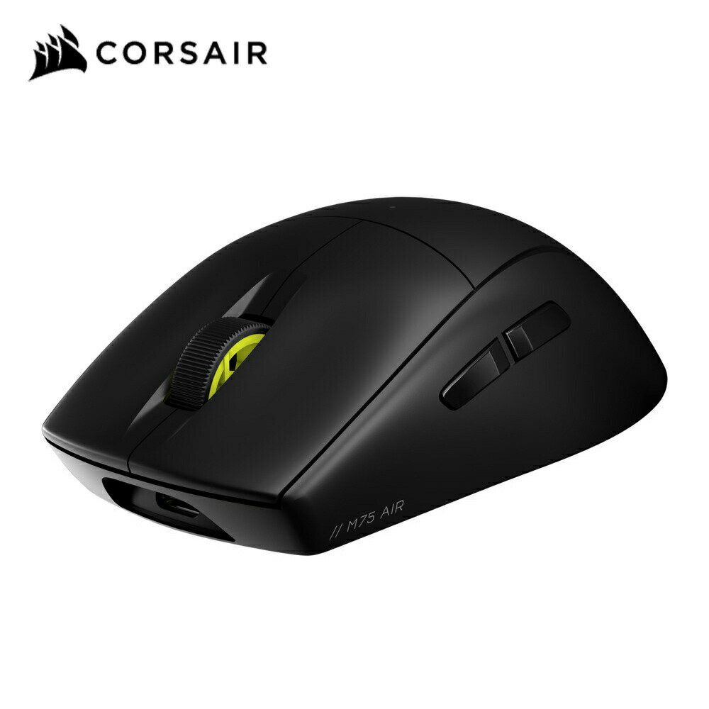 CORSAIR M75 AIR WIRELESS ゲーミングマウス ワイヤレスマウス ブラック 超軽量マウス 超高精度 26k DPI 光学センサー マウス コルセア 2年保証