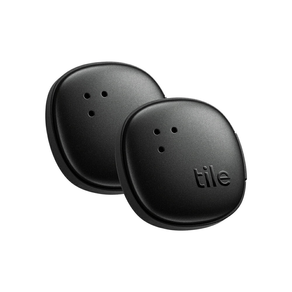 スマートトラッカー Life360 Tile Sticker ブラック 2個パック/電池交換不可(最大約3年) 探し物 Bluetoothトラッカー…