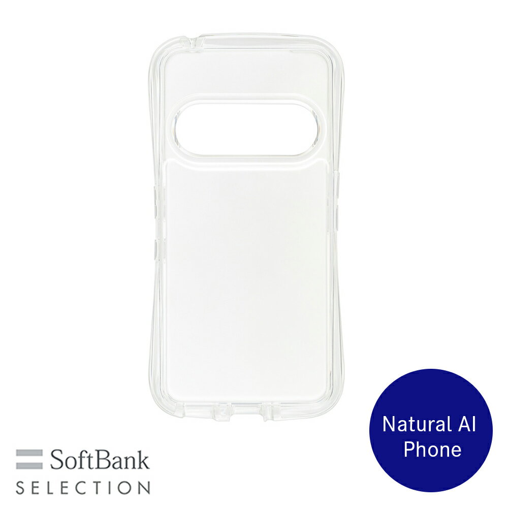 乐天商城 - SoftBank SELECTION Play in Case for Natural AI Phone / クリア SB-A105-HYAH/CL