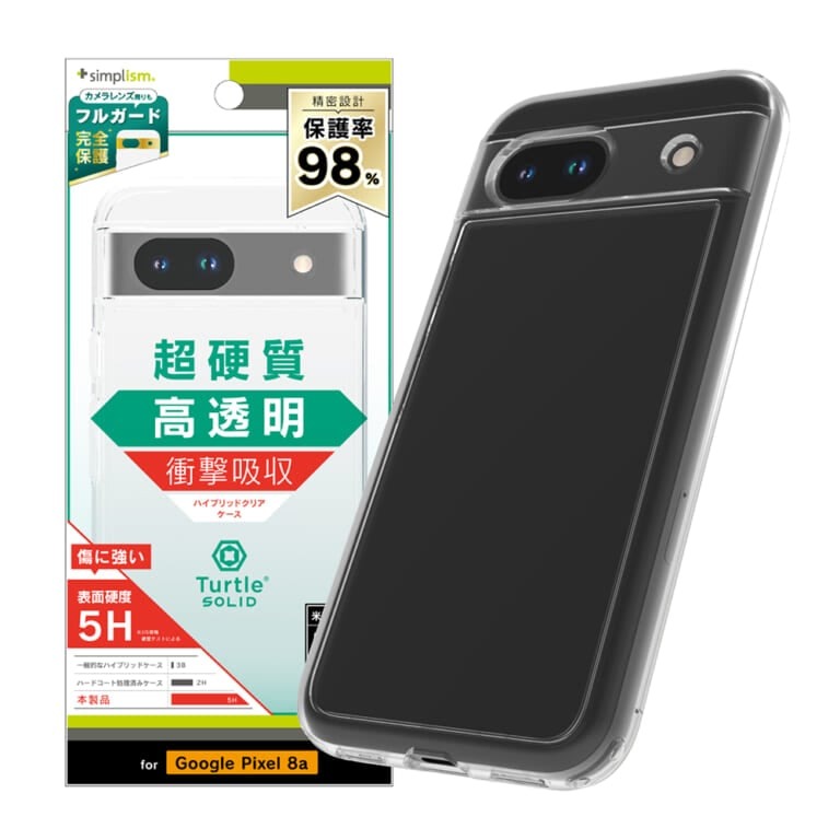 樂天商城 - Simplism Google Pixel 8a 超精密設計 ハイブリッドケース クリア