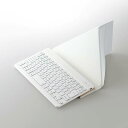ELECOM エレコム Bluetoothミニキーボード/超薄型/パンタグラフ/ホワイト