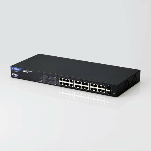 ELECOM レイヤー2 Giga対応 PoE Webスマートスイッチ 24ポート 大容量 EHB-SG2C-PLシリーズ ELECOM レイヤー2 Giga対応 PoE Webスマートスイッチ 24ポート 大容量 EHB-SG2C-PLシリーズ