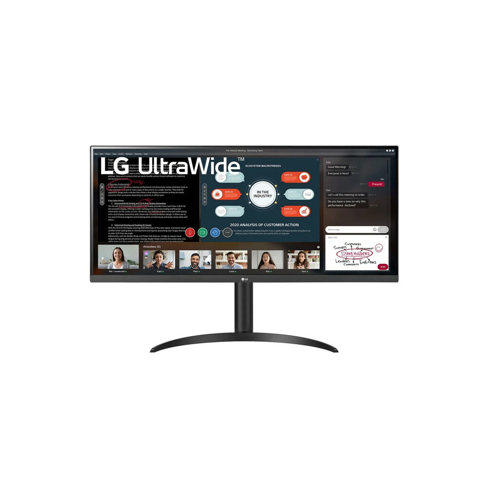 LG Electronics Japan 34型 UltraWide FHD(2560x1080) IPS 液晶ディスプレイ ブラック