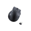 ELECOM エレコム マウス/右手専用/Mサイズ/無線/5ボタン/ブラック