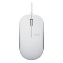 エレコム ELECOM 高耐久マウス/USB光学式有線マウス/3ボタン/EU RoHS指令準拠/ホワイト
