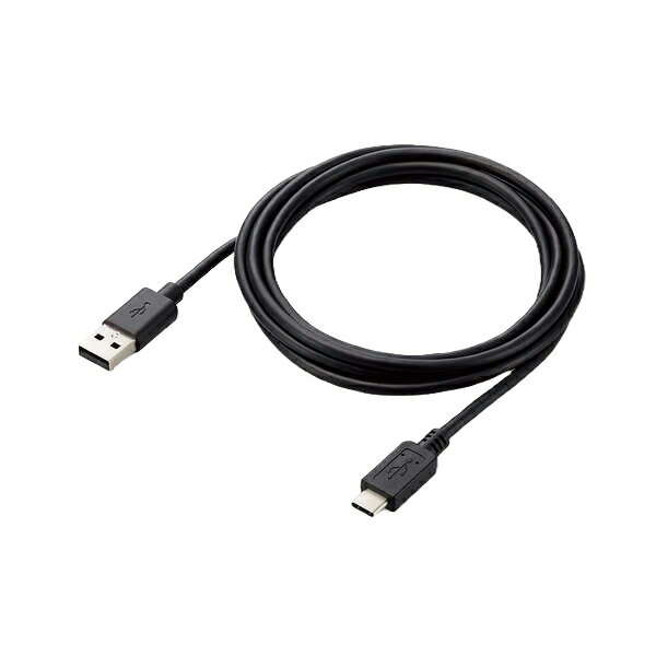 樂天商城 - エレコム ELECOM USB2.0ケーブル/A-Cタイプ/ノーマル/2m/ブラック