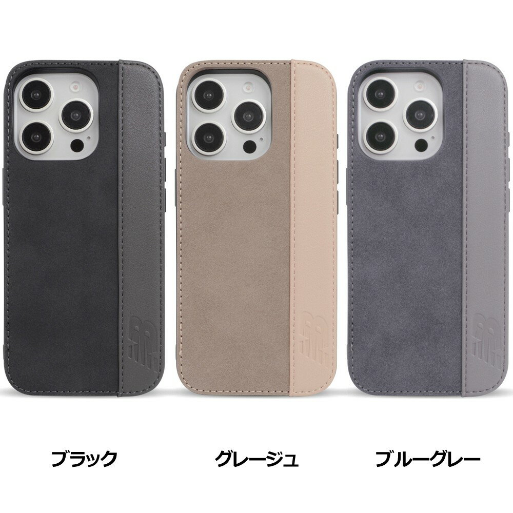 樂天商城 - iPhone 16 Pro new balance [スタンド付き背面ケース/スエード]